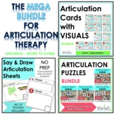 Mega Articulation Bundle - Flashcards, Puzzles, Worksheets