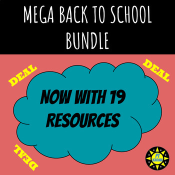 Preview of Mega Back to School Bundle