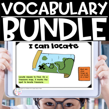 Preview of Tier 2 Academic Vocabulary Bundle Activities for Primary Grades