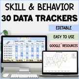 Digital IEP Data Collection Sheets & Behavior Data Trackin