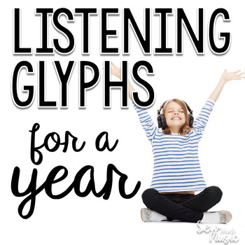 Preview of Listening Glyphs for a Year Bundle