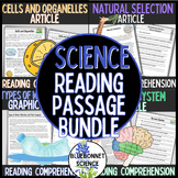 Middle School Science Reading Passages Mega Bundle