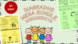 Mega Bundle Printable Diagraphs Worksheets Set for Elementary