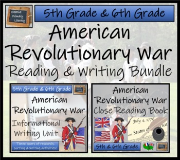 Preview of American Revolutionary War Resource Bundle 5th Grade & 6th Grade