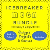 Mega Bundle of Back to School Icebreakers, Games, Differen