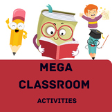 Mega Classroom Activities Bundle Book For KINDERGARTEN