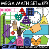 Mega Math Clip Art Set - 490 MATH CLIP ART IMAGES!!