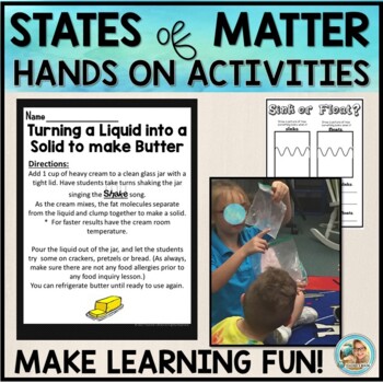Properties of Matter Activities Unit - Science K-3 by Teacher's Brain