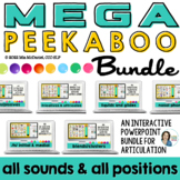 Mega Peekaboo Digital Game for Articulation Therapy BUNDLE