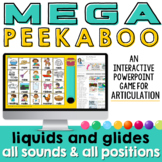 Mega Peekaboo Digital Game for Articulation Therapy Liquid