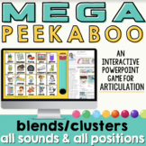 Mega Peekaboo Digital Game for Articulation Therapy | Blends