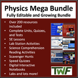 Mega Physics Collection - Fully editable and growing physi