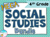 Mega Social Studies Unit Bundle - 4th Grade - GSE Aligned