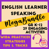 Mega Speaking Bundle for ELL practice for WIDA TELPAS ELPA21