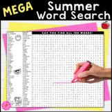 Mega Summer Word Search
