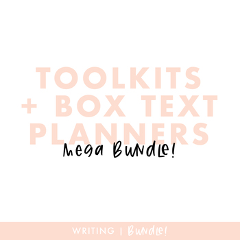 Preview of Mega Toolkits & Box Planner Templates BUNDLE!