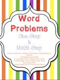 Mega Word Problem Pack (one-step & multi-step) Common Core