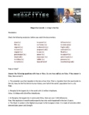 Megacities Documentary Worksheet - Episode 1 (Teacher's wo