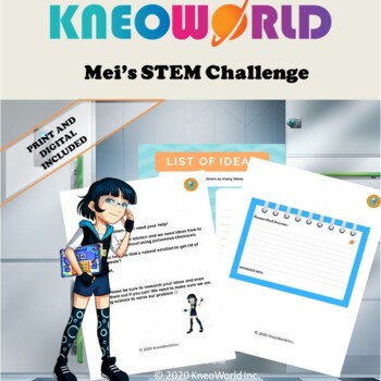 Preview of Mei's STEM Challenge: Ants! | Distance Learning | Back to School