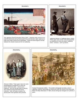 Preview of Meiji Japan (Document Packet)