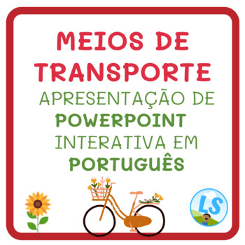 Preview of Meios de Transporte - Apresentação de PowerPoint em Português