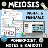 Meiosis PowerPoint with Notes, Questions, and Kahoot!