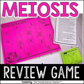 Meiosis Review Game by The Trendy Science Teacher | TPT