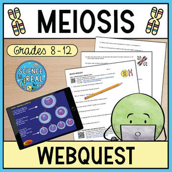 Preview of Meiosis Webquest