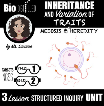 Preview of Meiosis and Heredity Structured Inquiry NGSS Aligned Unit