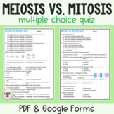 Meiosis vs. Mitosis Quiz