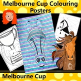 Melbourne Cup Colouring Posters | Melbourne Cup Display