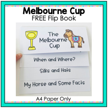 Preview of Free - Melbourne Cup Flip Book