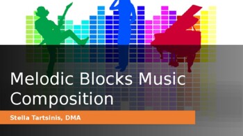 Preview of Melodic Blocks: Music Composition - Interactive Notebook