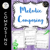 Melodic Composing: Solfege, Pattern Writing, & On the Staff Cards