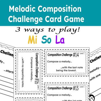 Preview of Melodic Composition Activity | So-Mi-La Solfege | Early Years Music