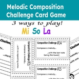 Melodic Composition Activity | So-Mi-La Solfege | Early Ye
