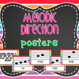 Melodic Direction Posters