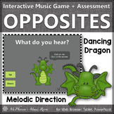 Melodic Direction: Up or Down ~ Interactive Music Game + A