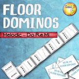 Melodic Floor Dominos - Do Re Mi Solfege