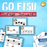Melodic Reading Card Game | Solfege Go Fish Sol La Mi
