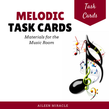 Preview of Melodic Task Cards