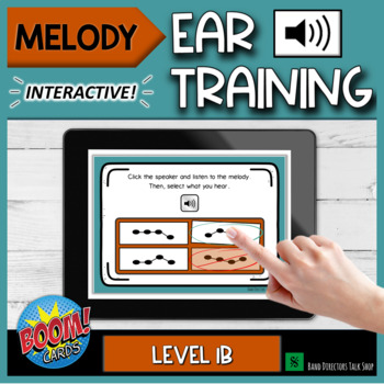 Preview of Melody Ear Training Level 1B-  Interactive and Digital Music Theory Game