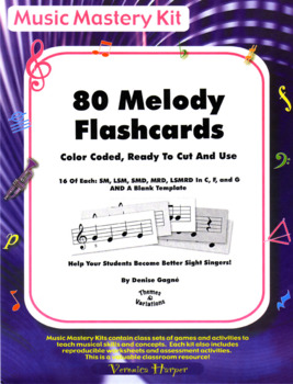 Preview of Melody Flashcards