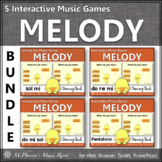 Spring Music | Solfege Interactive Melody Games Bundle {Da