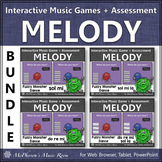 Solfege | Interactive Melody Games + Assessments {Fuzzy Mo