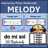 Solfege | Melody Flashcards Do Mi Sol Interactive Music Fl