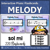 Solfege | Melody Flashcards Sol Mi Interactive Music Flash Cards