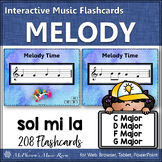 Solfege | Melody Flashcards Sol Mi La Interactive Music Fl