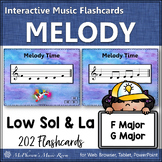Solfege | Melody Flashcards Low Sol & La Interactive Music