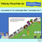 Melody Mountain "Do" Solfege Activity for Google Classroom